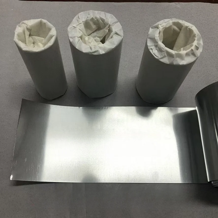 High Purity Zinc Foil Zinc Plate Zn99.995% for Scientific Research and Experiment