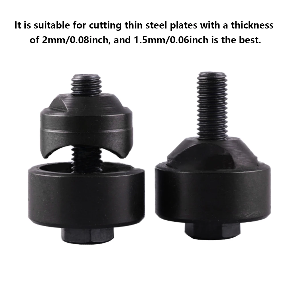 New 16mm-50mm Hole Punch Bearing Steel Sheet Metal Saws Hole Opener Anti-slip Woodworking Punching Tools 1Pcs