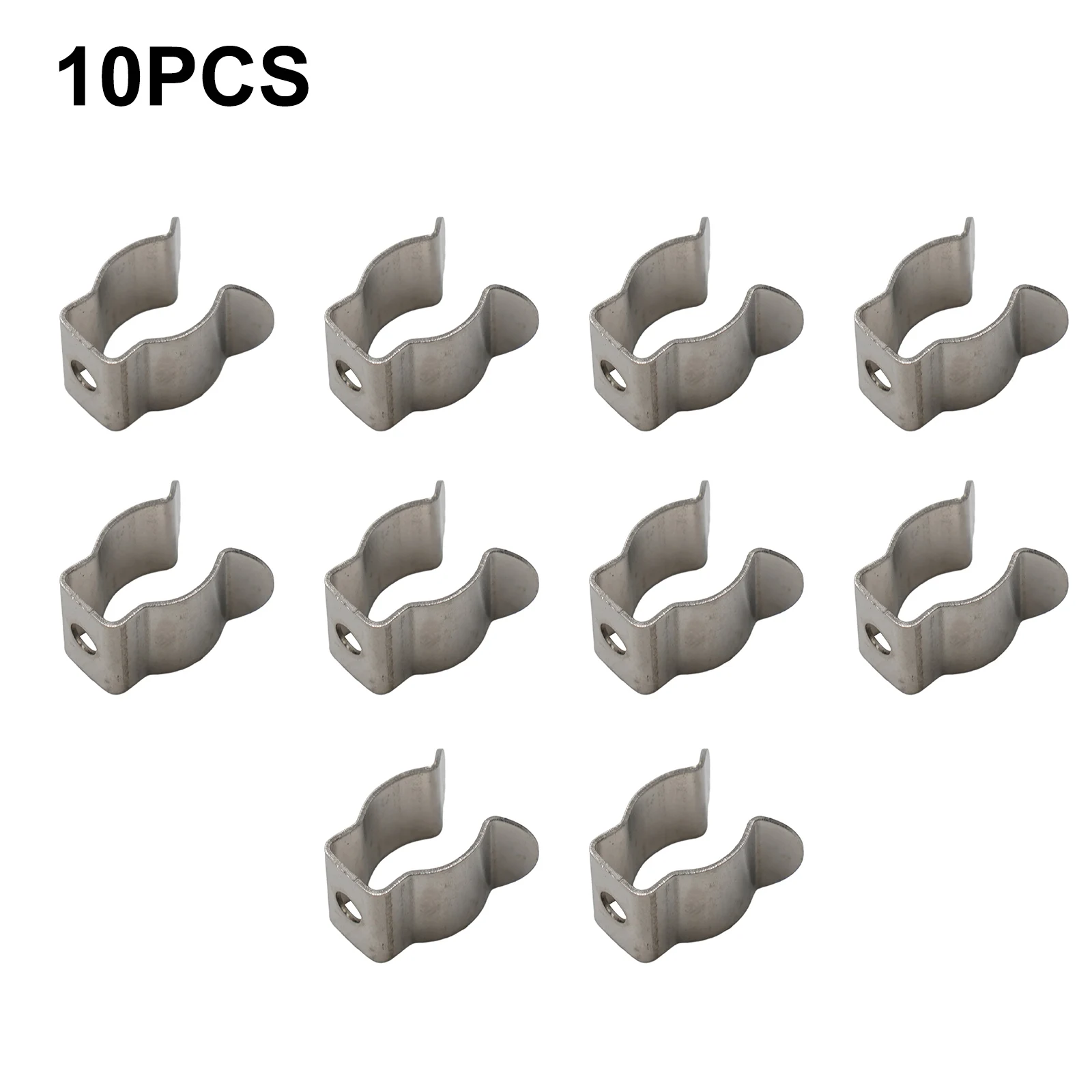 10pcs Heavy Duty Narrow Base Tool Spring Terry Clips Heavy Duty Tool Storage Hangers For Garages Sheds Hardwares