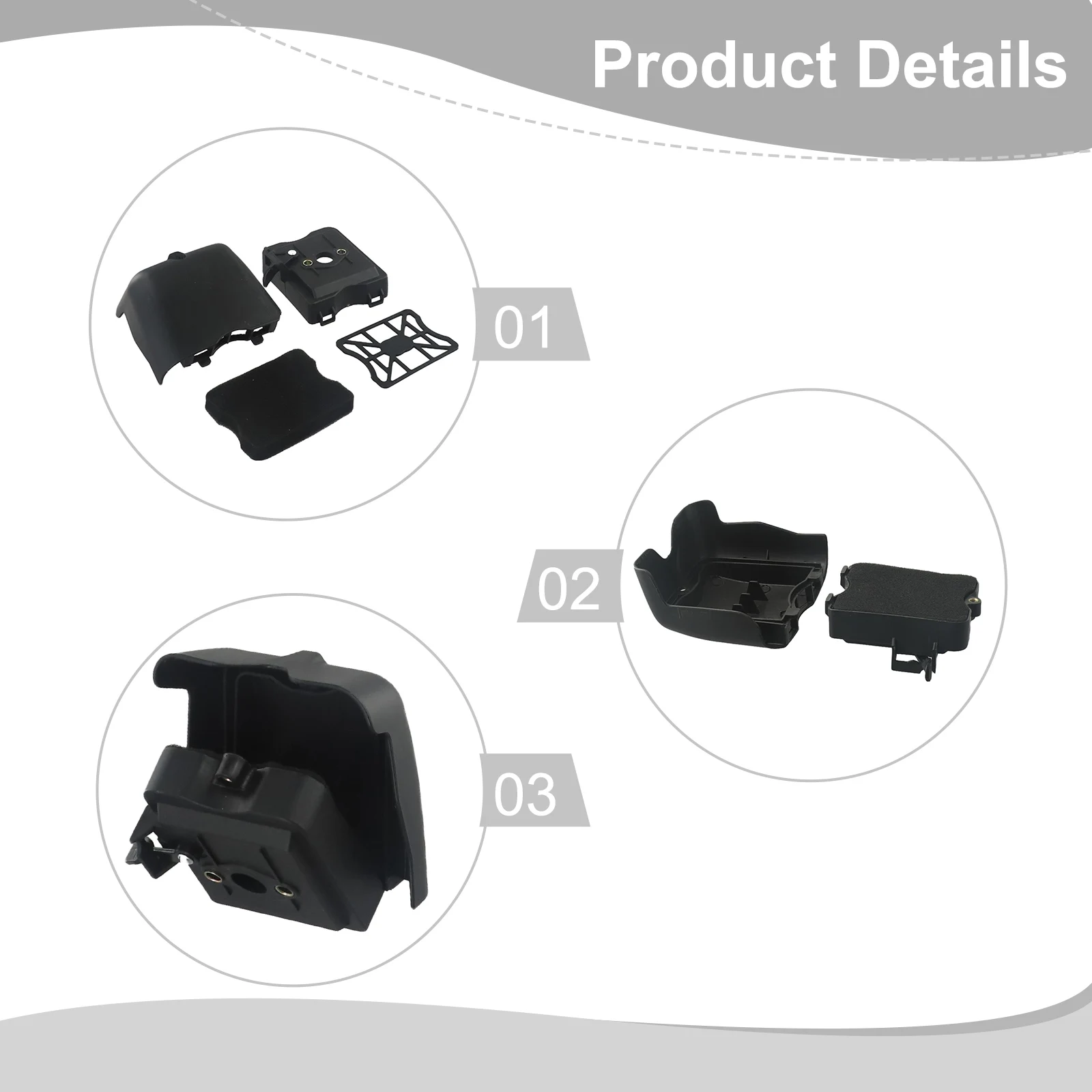 Air Filter Kit for BC430 Brush Cutter Compatible with 43CC 49CC 52CC Engine Long lasting Performance Installation
