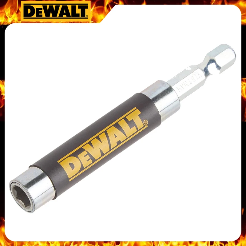 DEWALT DW2054 Hex Shank 6.35mm Compact Magnetic Drive Guide Drill Bit Electric Drill Extension Rod Sleeve Power Tool Accessories