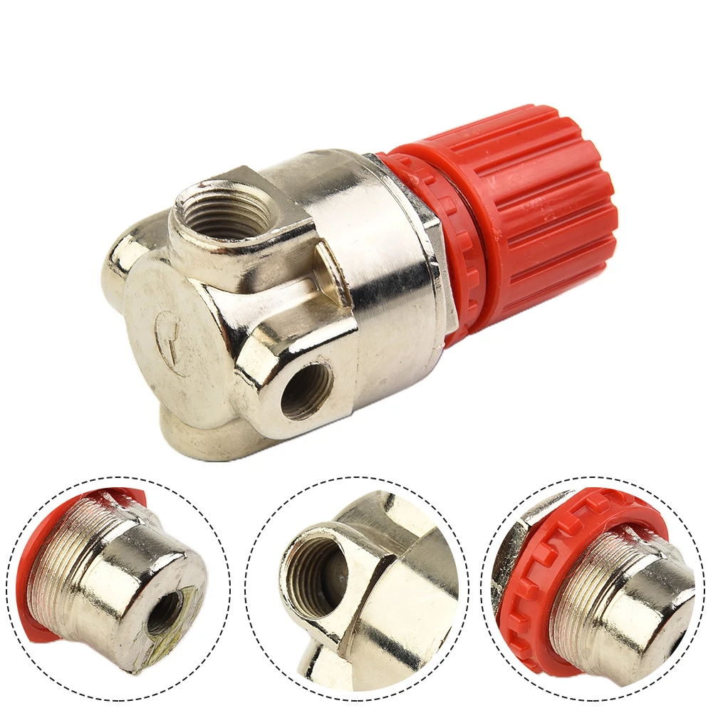 1 Pc Valve Pressure Regulating High Accuracy 4 Holes Control Air Compressor Accessory Air Pump Parts Four Holes Power Tools