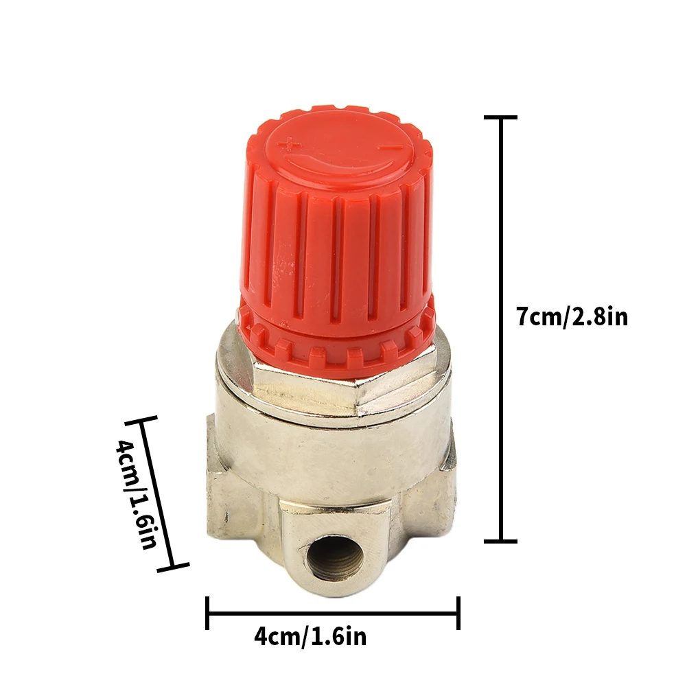 1 Pc Valve Pressure Regulating High Accuracy 4 Holes Control Air Compressor Accessory Air Pump Parts Four Holes Power Tools