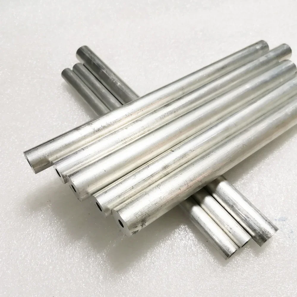6061 Aluminum Tube ID 2mm 3mm 4mm 5mm 6mm 7mm 8mm 9mm 10mm 11mm 12mm 13mm~25mm Hollow Aluminum Alloy Pipe Round Tube CNC Metal