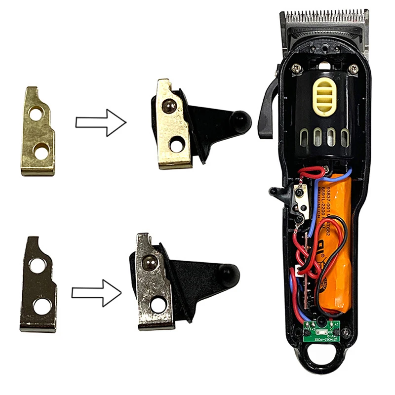 10PCS For WAHL 8504 8509 8148 8591 1919 Electric Hair Cutting Machine Power Switch Shrapnel Clippers Spare Replacement Parts