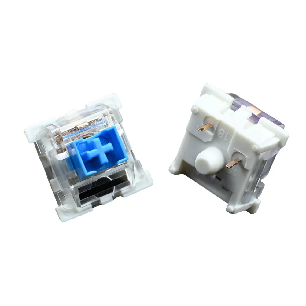 50 PCS Keyboard Switch Keyboard Clicker Key Replacement 3 Pin Tactile Switch Keyboard Replacement Accessories