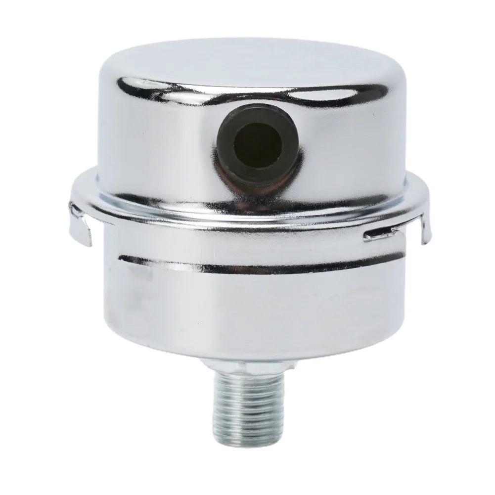 12.5/16/20mm Portable Metal Air Filter Oil-Free Muffler Intake Filter Air Compressor Pump Accessories Squelch Muffler Hot