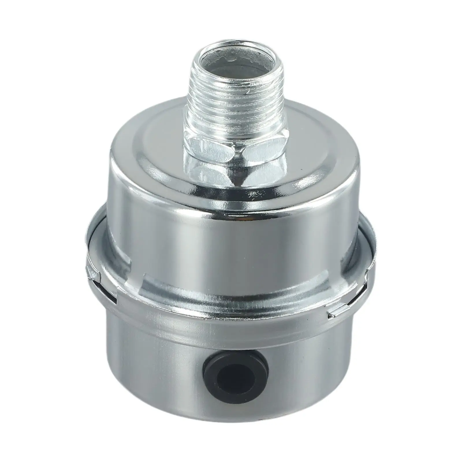 12.5/16/20mm Portable Metal Air Filter Oil-Free Muffler Intake Filter Air Compressor Pump Accessories Squelch Muffler Hot