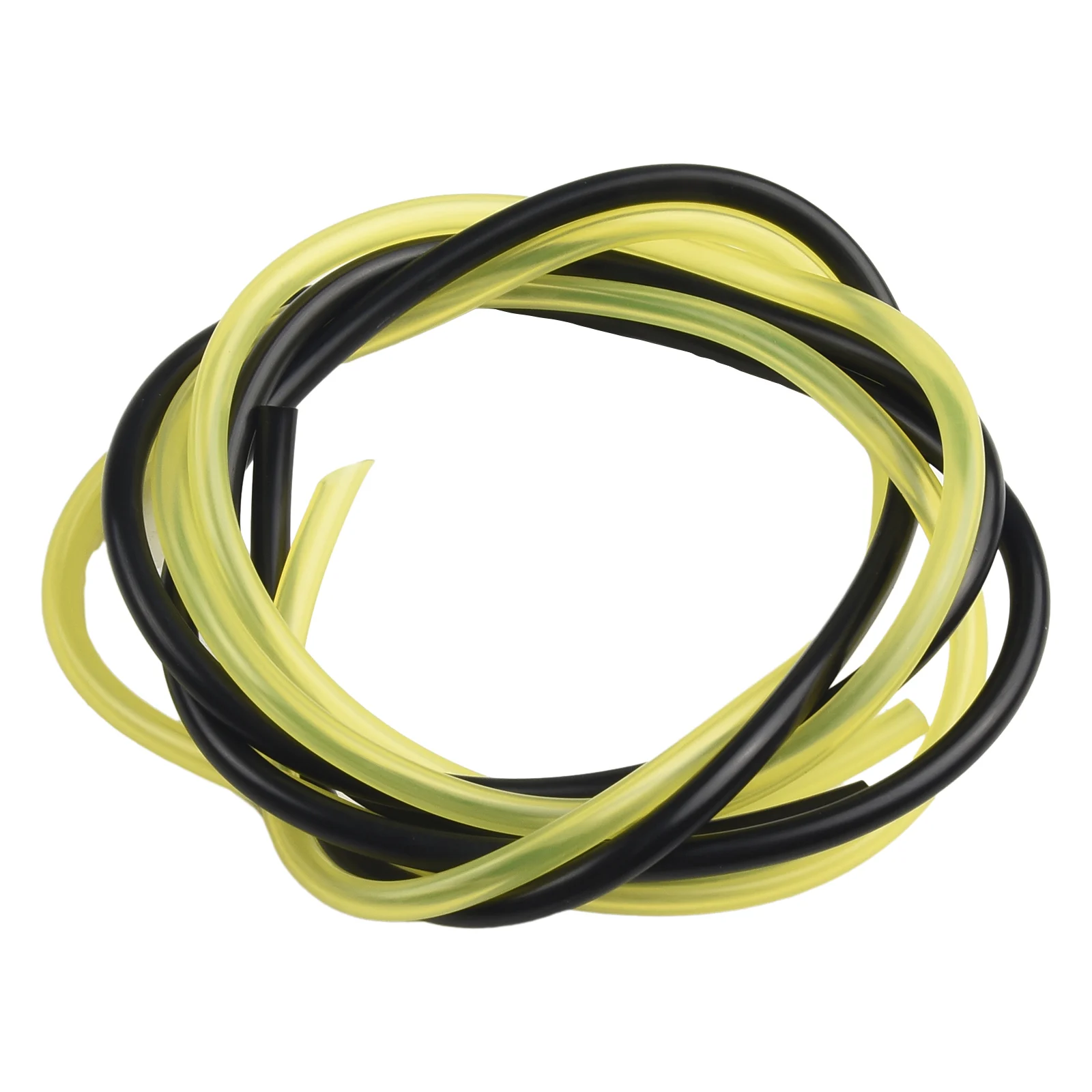 12pcs 2 Holes Fuel Tank Grommet Rubber With Fuel Line Pipe For Brush Cutter Grass Trimmer Engine Part Garden Tool