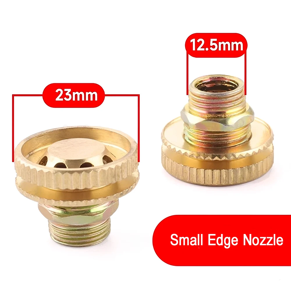 9 PCS Brass Household Stove Nozzles 9 Cores Household Stove Accessories Stove Copper Nozzle Fierce Fire Stove Parts