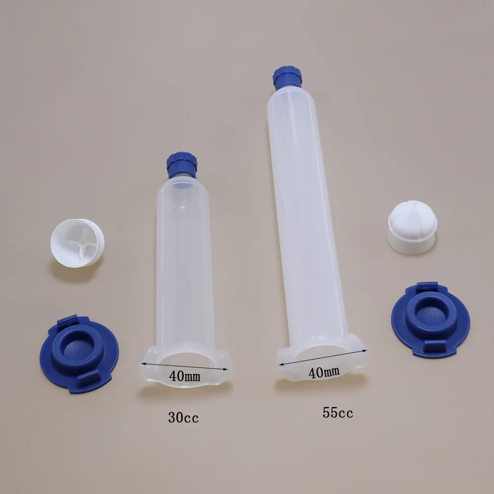 Flux Container USA Type Dispensing Needle Tips Plastic Syringe Barrel 3CC 5CC 10CC 30CC 50CC Sub-Packing