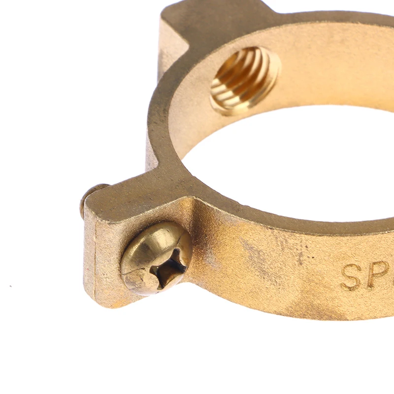 1pc Fit 15mm 22mm 28mm 35mm 40mm OD Tube Brass M10 Pipe Clamp Bracket Support Hanger Fixed Plumbing Water Replacement Parts