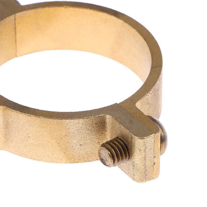 1pc Fit 15mm 22mm 28mm 35mm 40mm OD Tube Brass M10 Pipe Clamp Bracket Support Hanger Fixed Plumbing Water Replacement Parts