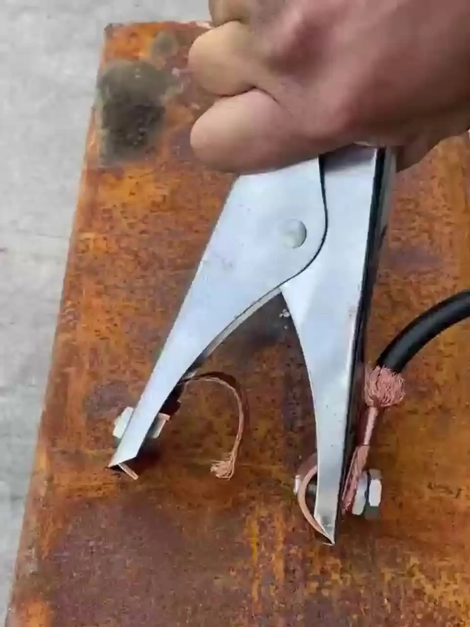 Magnetic Welding Support Auto Bodywork Spotter Tools for Electric Welding Ground Clamp Spotter Connector and welding operations