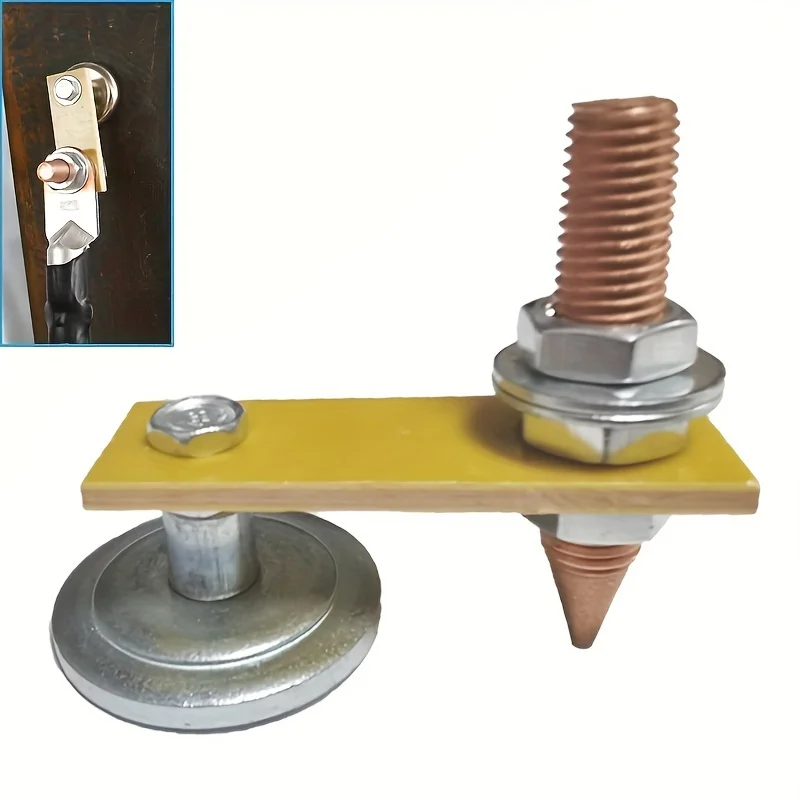 Magnetic Welding Support Auto Bodywork Spotter Tools for Electric Welding Ground Clamp Spotter Connector and welding operations