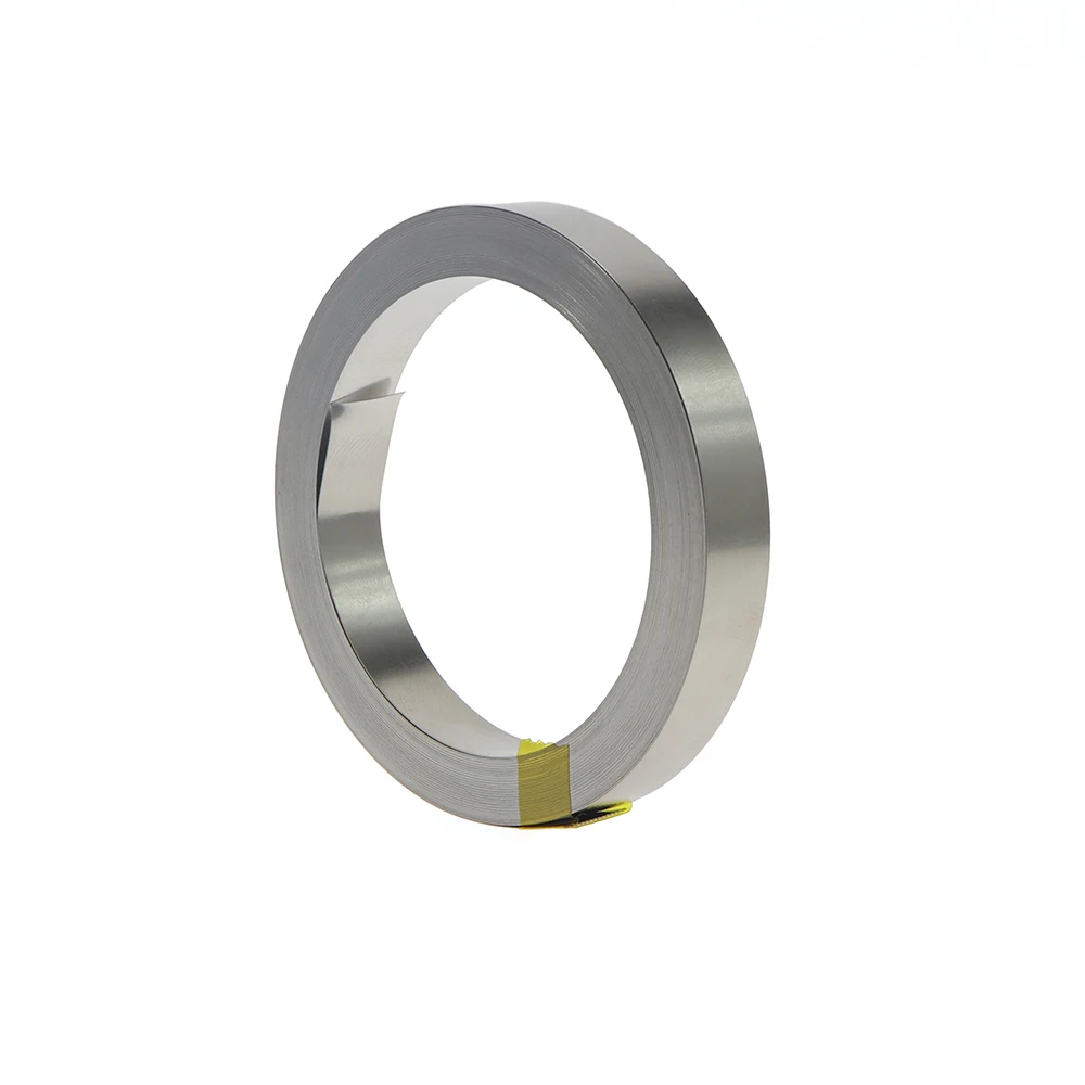 Nickel Plated Strip 18650 Battery Nickel Sheet Plate Connector 0.1mm 0.15mm 0.2mm Steel Belt Spot Welding Machine Battery Welder