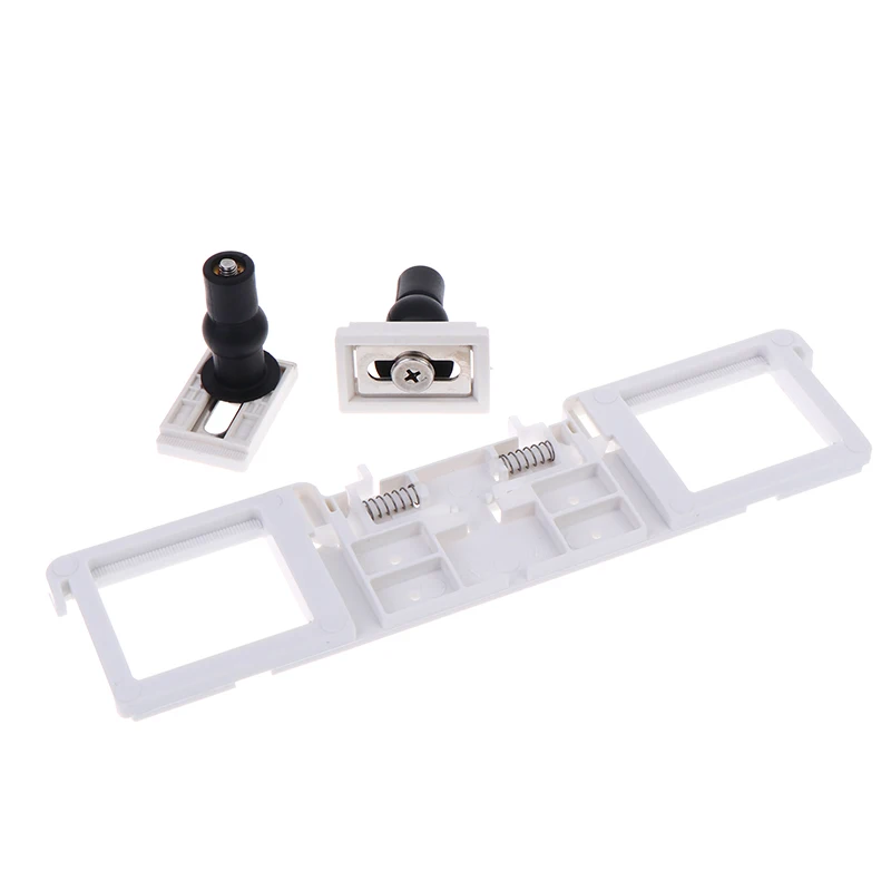 Toilet Seat Lid Fixing Plate Buckle Fastener Expansion Screws For Lavatory Lid Closestool Cover Fixed Parts