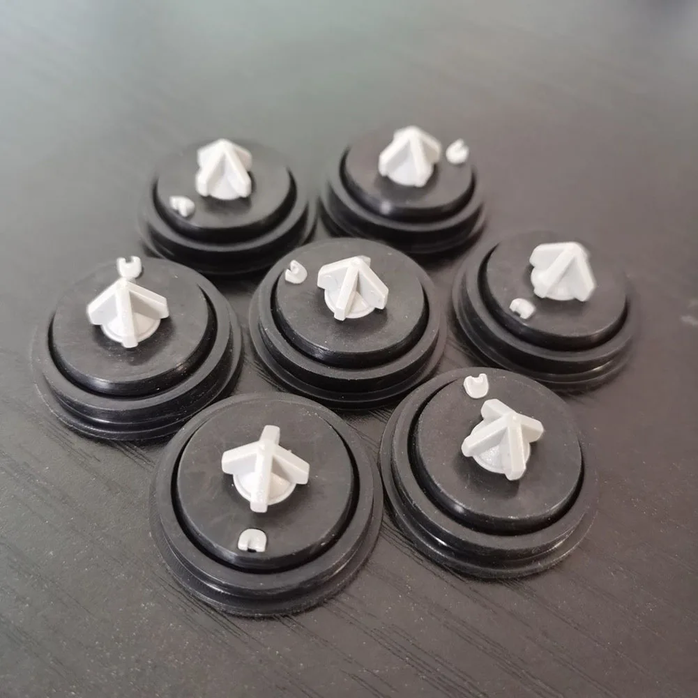 Toilet Fill Valves Gasket Inlet Fillings Valve Diaphragm Floats Valves Membrane For Duravit Laufen Cistern Valve Washer 2Pcs