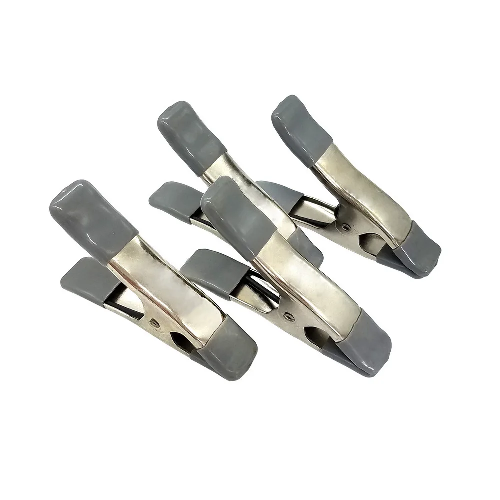 5PCS 4 Inch Steel Metal Spring Clamps 4' Clip Max Jaw Opening 20cm Large Super Heavy Duty Spring Clamp for DIY Woodworking