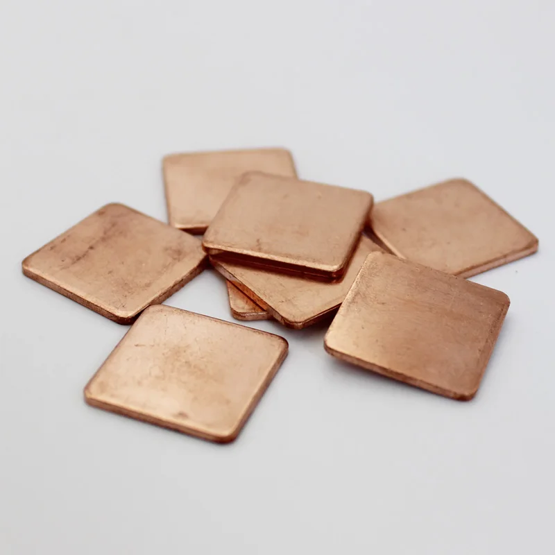 0.1mm 0.3mm 0.4mm 0.5mm 0.6mm 0.8mm 1mm 1.2mm 1.5mm 2mm Pure Copper Sheet Plate Shim Heatsink Thermal Pad GPU CPU Laptop