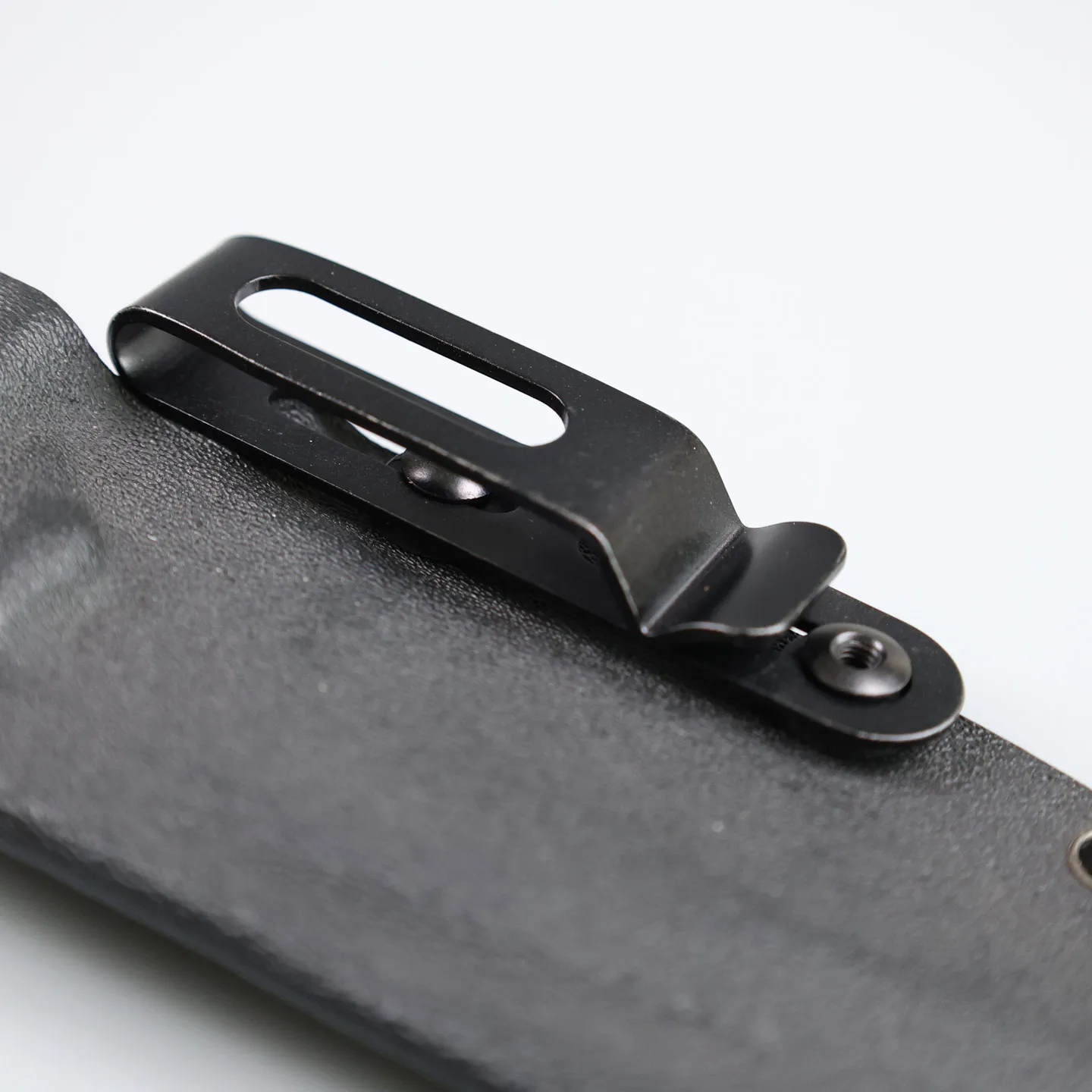 Kydex Waist Belt Clip Professional 420 Stainless Steel Kydex Sheath Clip with Screws for IWB Holsters Accessories Scabbard