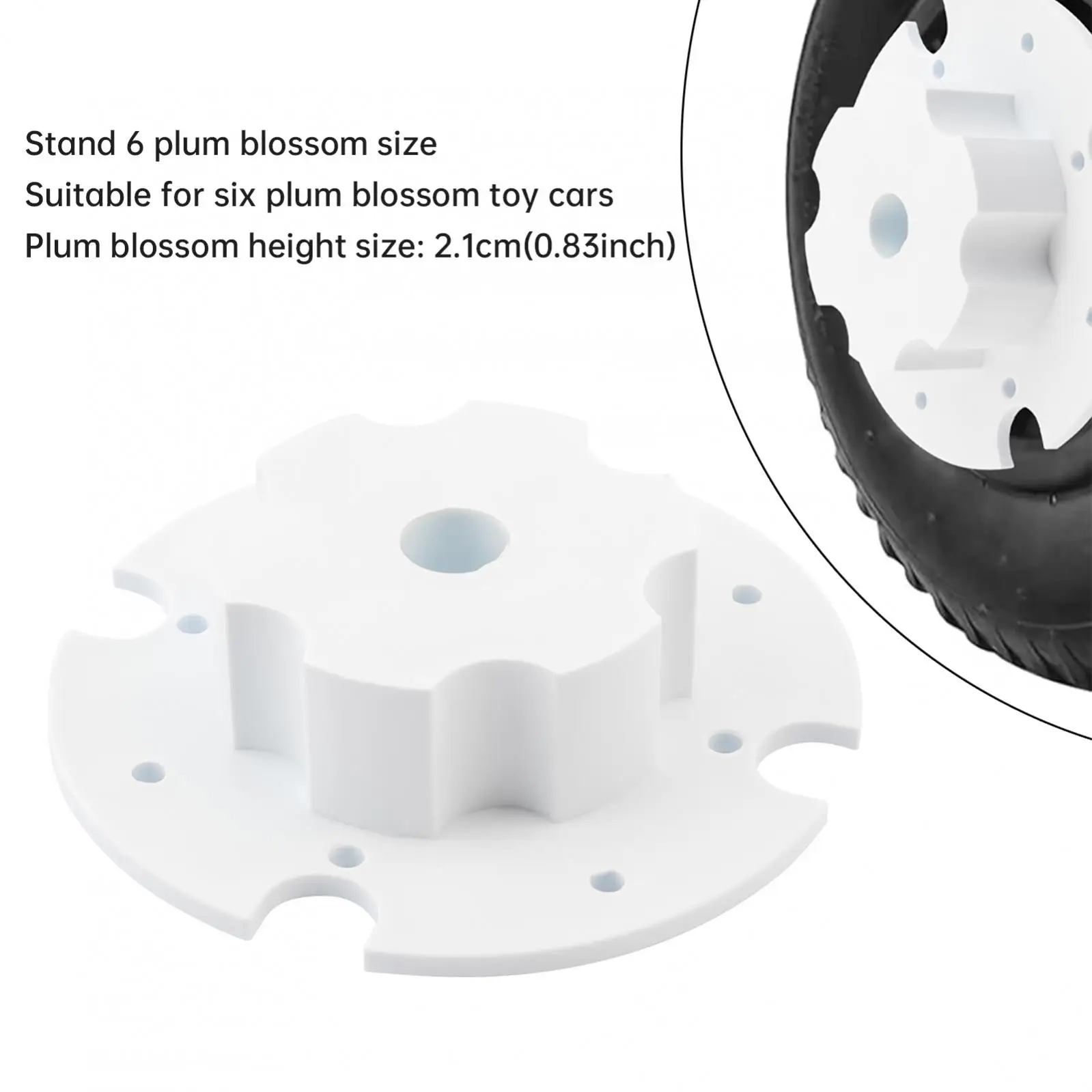 Children Electric Car Tire Adapter Connection Clip 2.1/3.5cm Kids Toy Car Gearbox Coupler Baby Motorcycles Wheel Clip Accessory