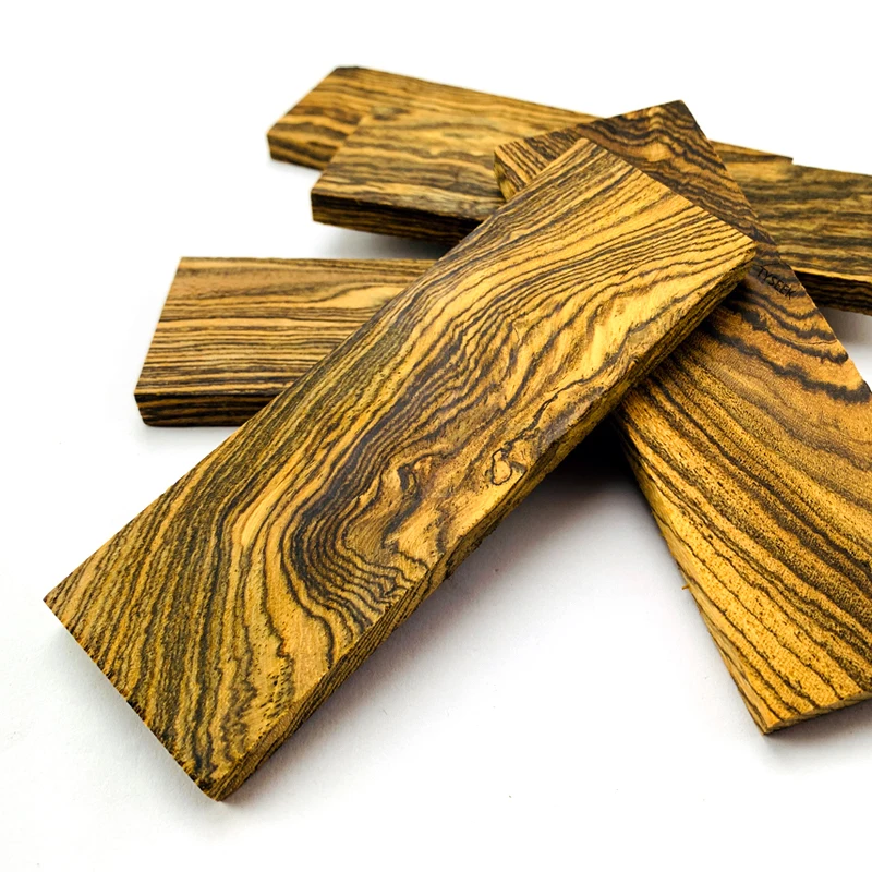 Mexican Golden Sandalwood for DIY Knife Handle Making Material / Knife Handle Patch Material 120x40x10mm