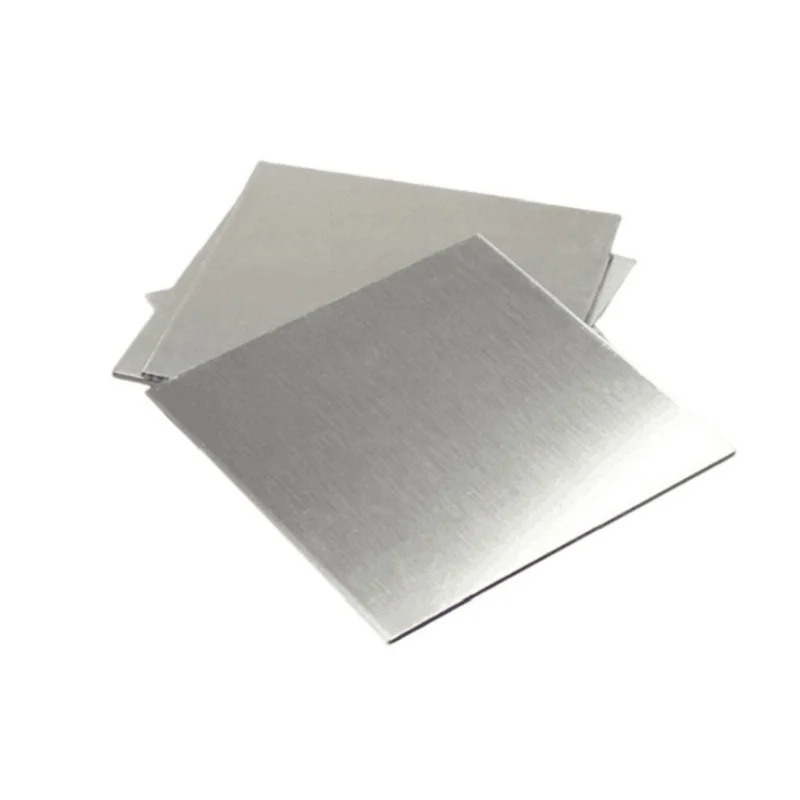 99.99% Pure Tin Stannum Sn Sheet Foil Plate Thickness 0.02mm To 10mm