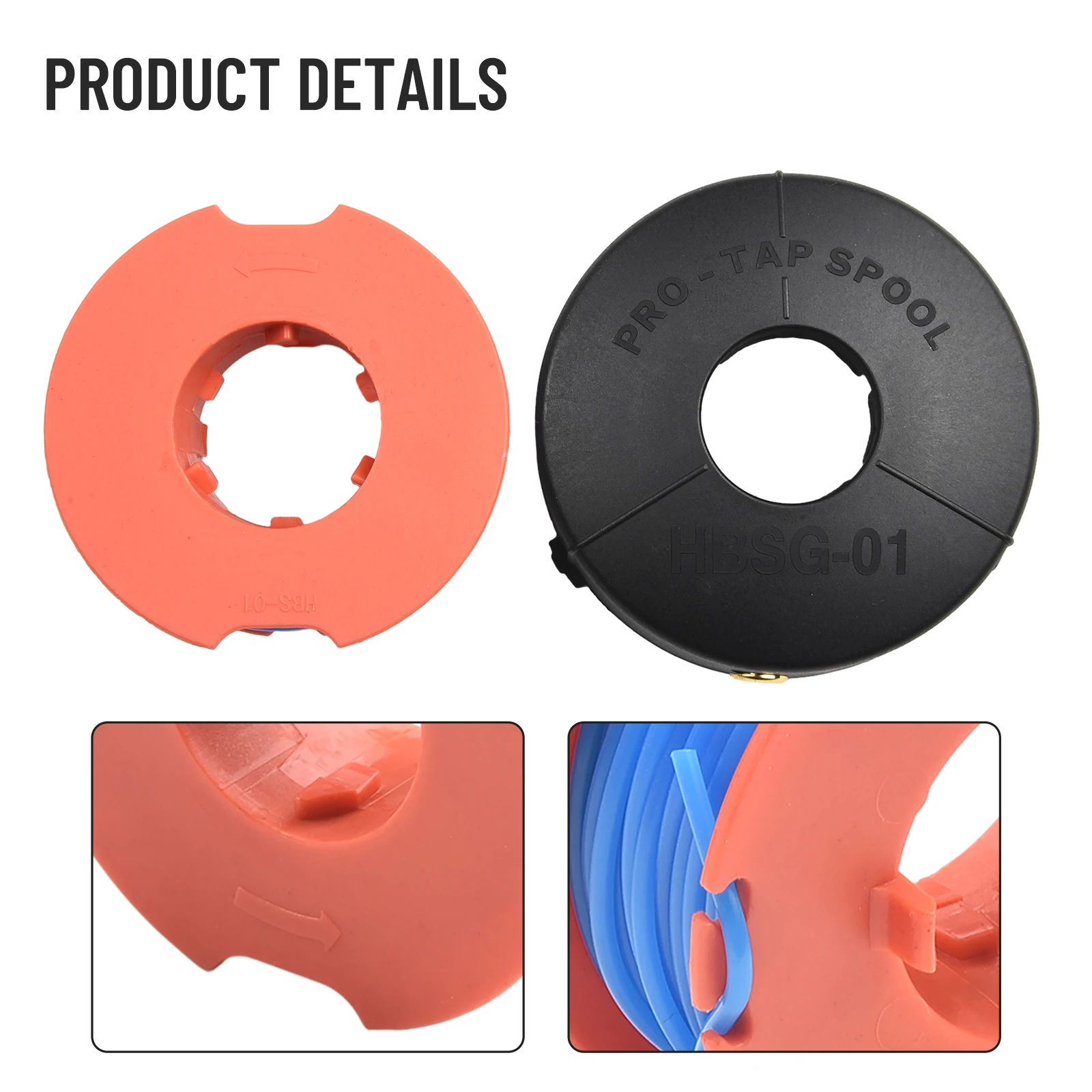 1pcs Spool Lines 1pcs Spool Cover Cap Head For Bosch Pro Tap Art 23 26 30 Combitrim Easytrim Protap Trimmer Garden Tool Parts