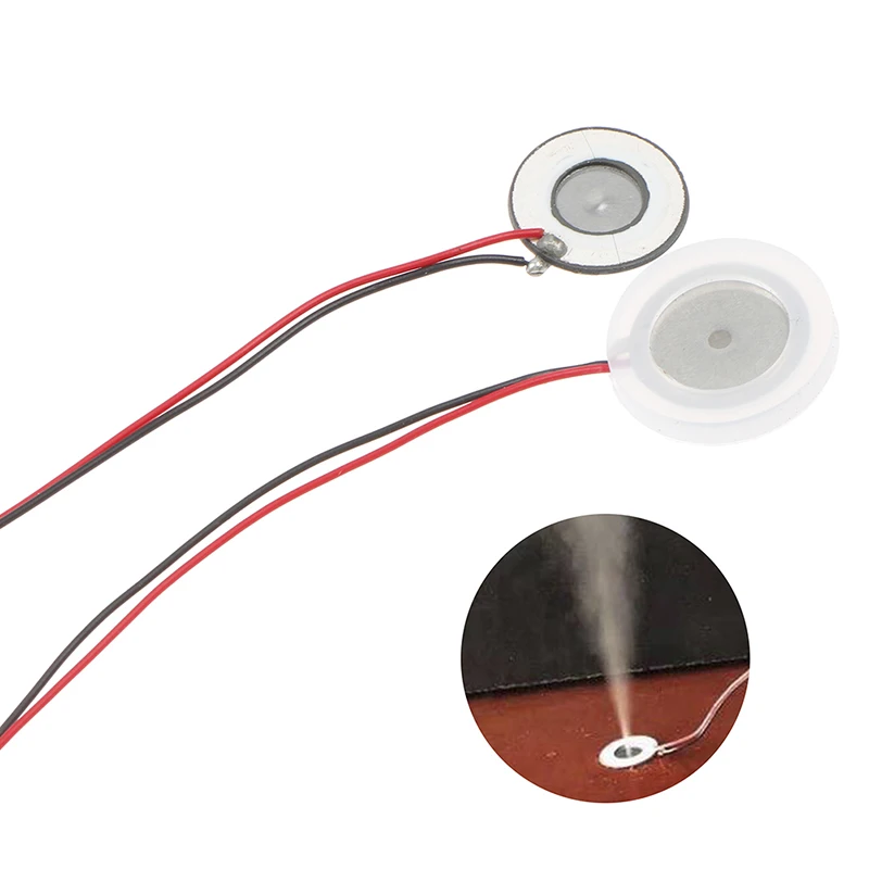 16mm 108khz DC3V-5V Fogger Mist Maker Ultrasonic Atomization Ceramic Disc Ring Sheet Atomizer Humidifier Accessories 26℃