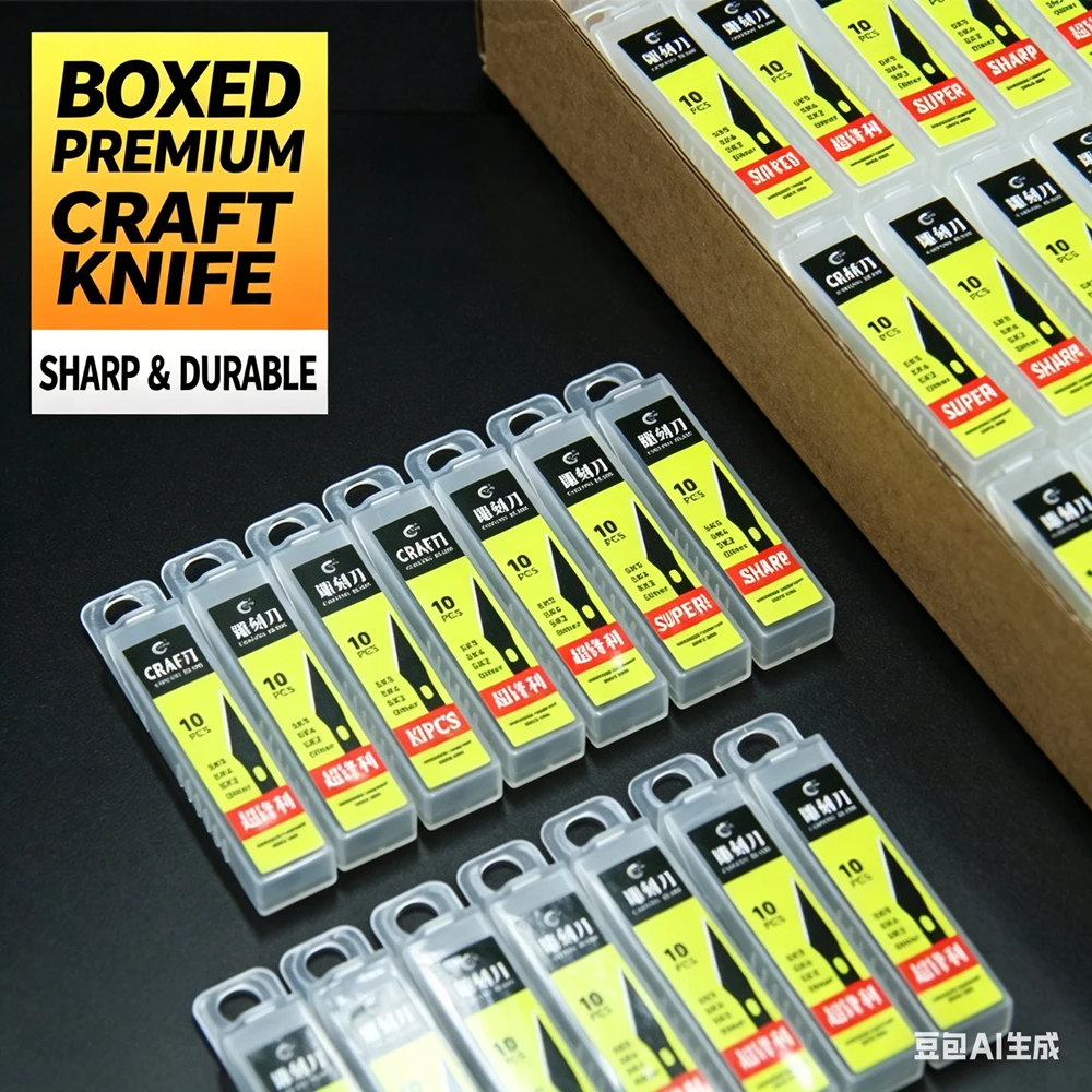 10/100PCS SK5 Steel High Hardness Carving Blades, Mobile Phone Repair Blades UV Glue Spatula Rubber Shovel Glue Knife