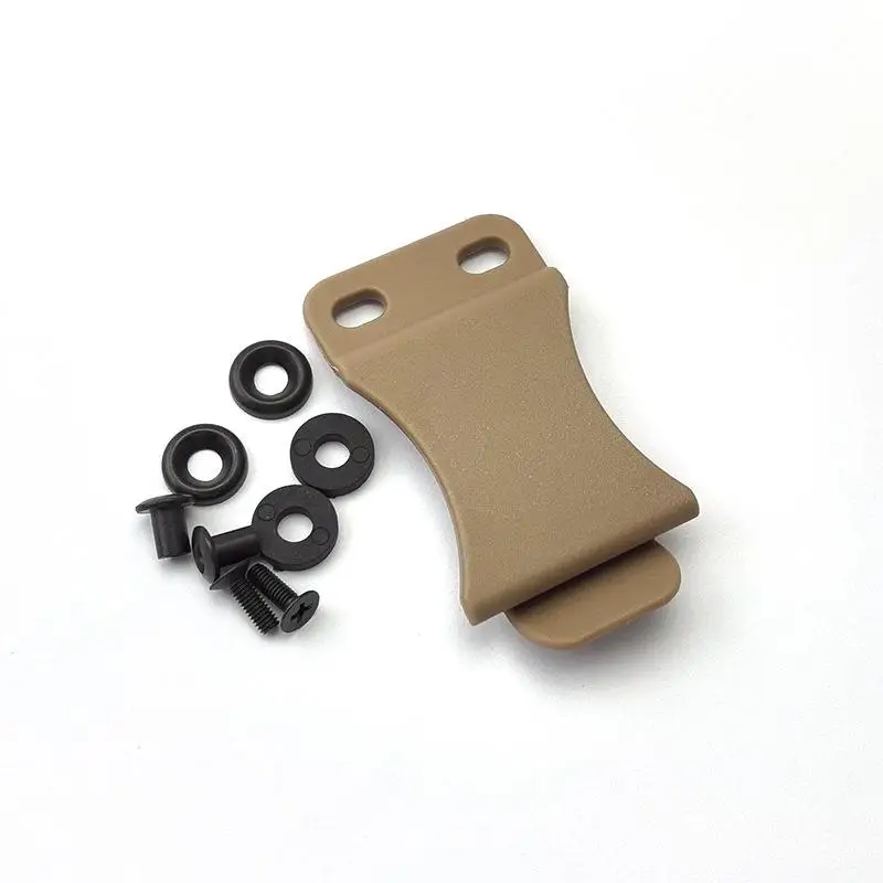 Universal KYDEX EDC Belt Clips Hunting Camping Outdoor Knife Holster Loops Utility Magazine Pouch Clips
