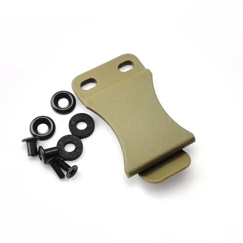Universal KYDEX EDC Belt Clips Hunting Camping Outdoor Knife Holster Loops Utility Magazine Pouch Clips