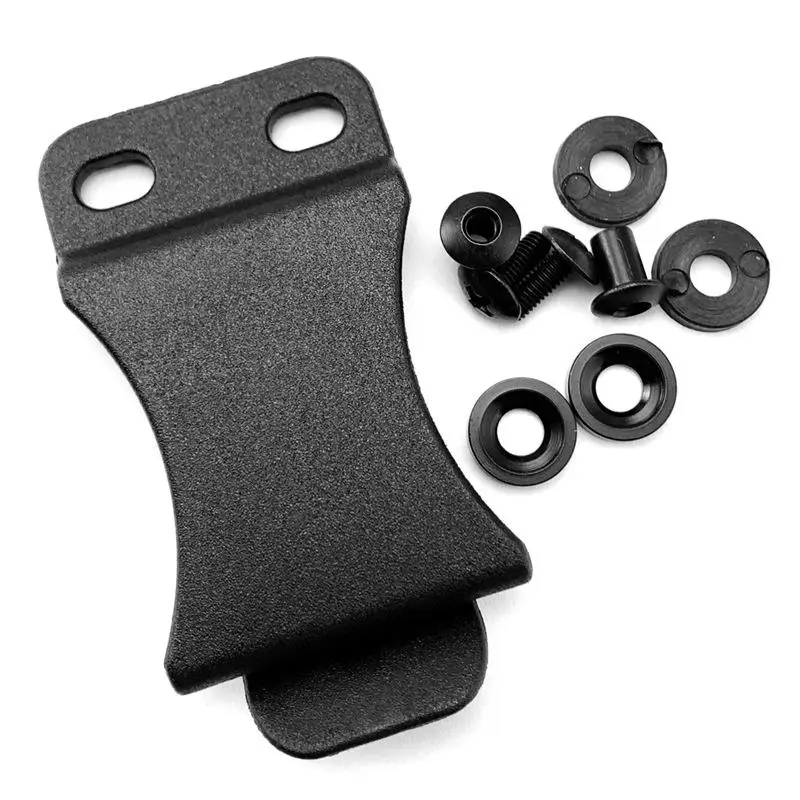 Universal KYDEX EDC Belt Clips Hunting Camping Outdoor Knife Holster Loops Utility Magazine Pouch Clips