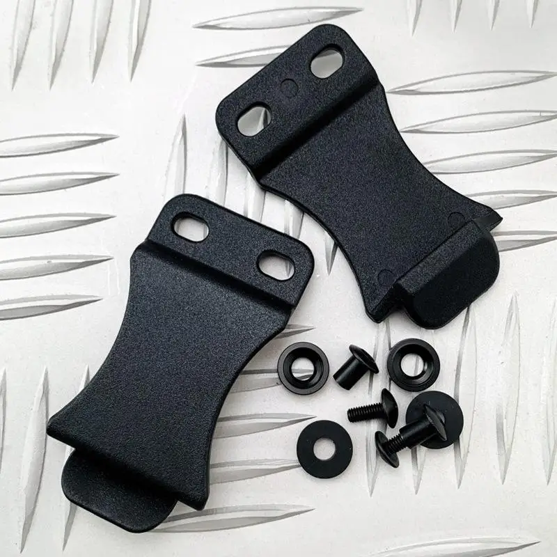 Universal KYDEX EDC Belt Clips Hunting Camping Outdoor Knife Holster Loops Utility Magazine Pouch Clips