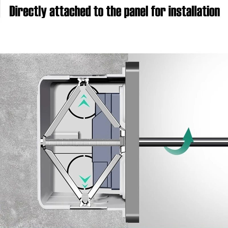  4pcs 86mm Cassette Repairer Dark Box Repair Screw Plug Old Damaged Switch Socket Boxes Replacement Fixed Wall Support Rod