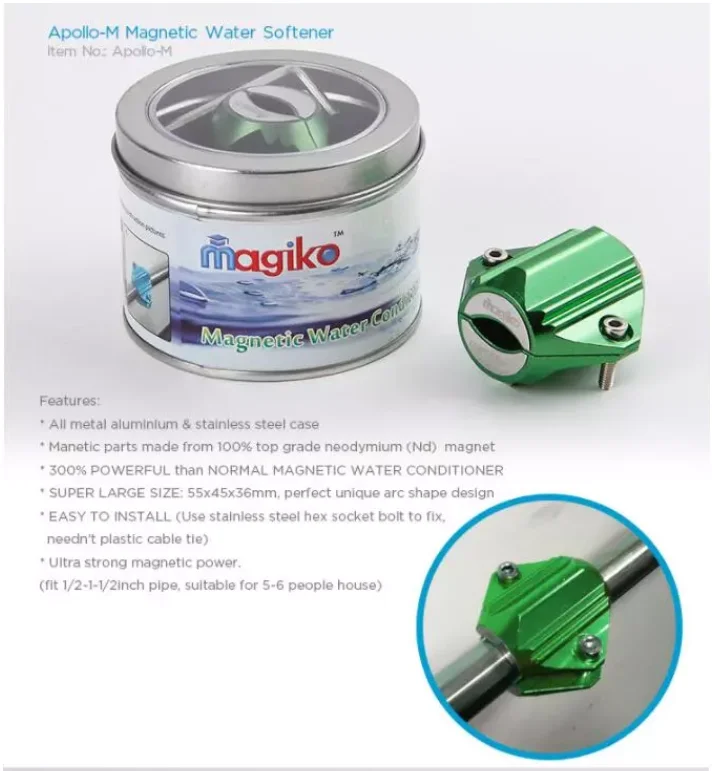 Hot-selling Magnetic Water Softener In Water Treatment/Water Cleaner Home