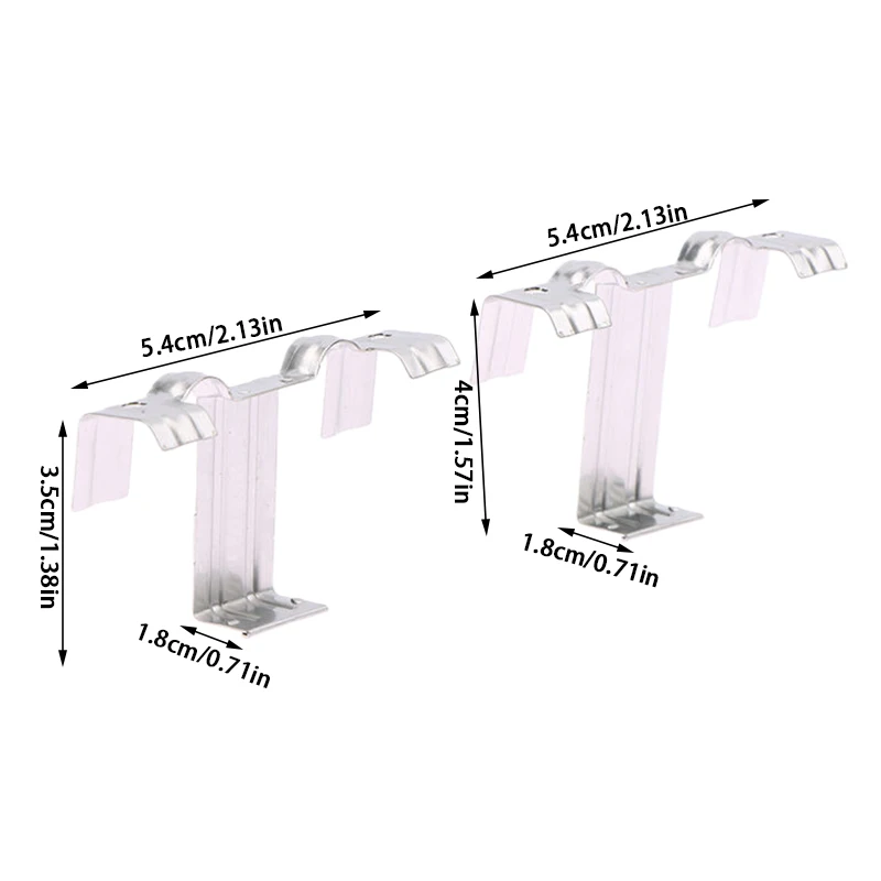 10Pcs 30/35MM Stainless Steel Solar Panel Photovoltaic Water Guide Clip Deflector Mud Drain Button Water Redirection Clips