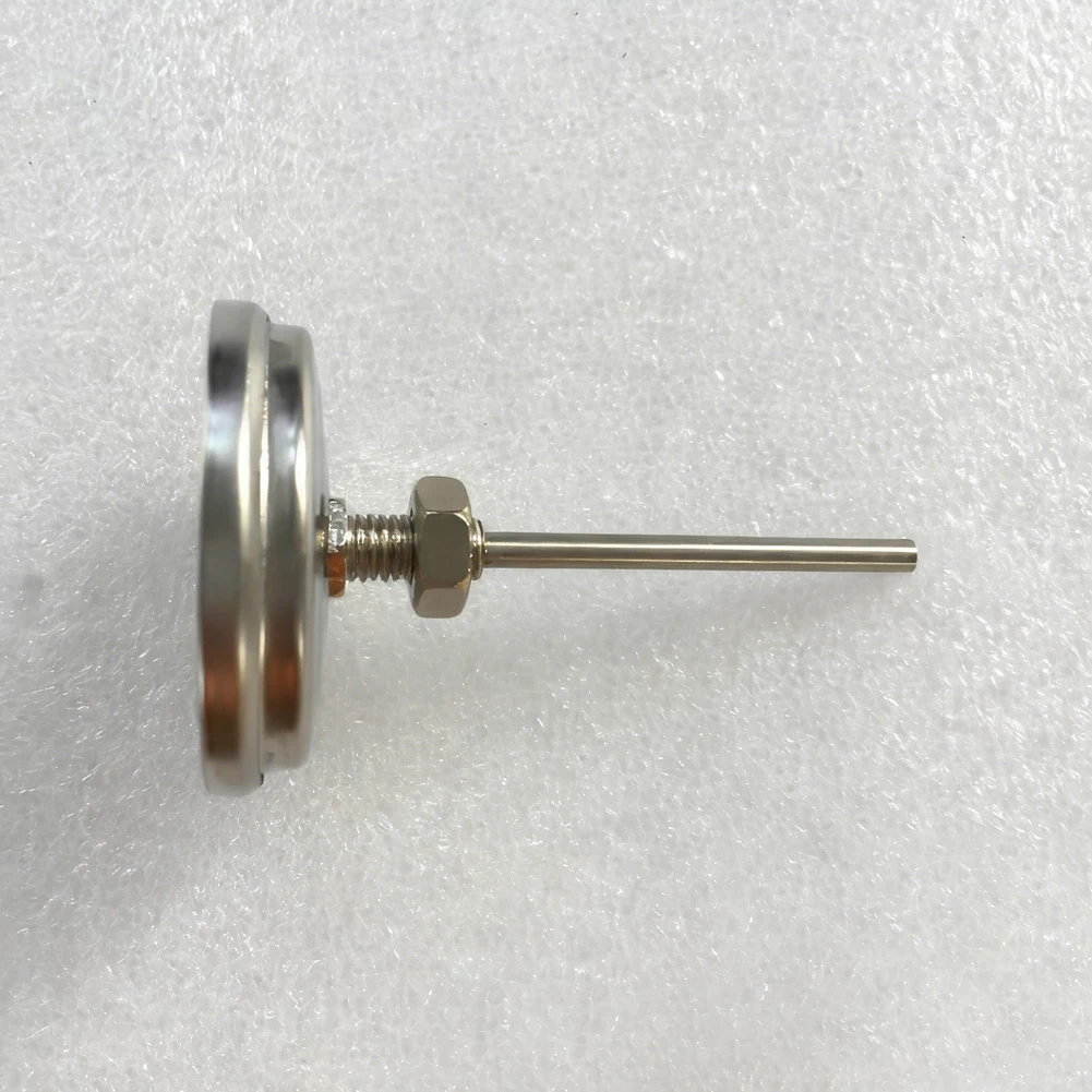BBQ Thermometer Stainless Steel Oven Thermometer Bimetallic Thermometer 0-500°C 52mm Large Grills Thermometer Measuring Tools