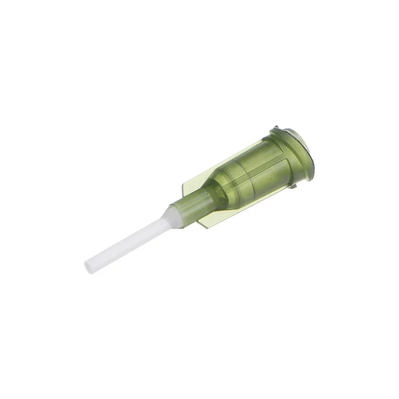 50pcs Dispensing Needles Syringe Needles 14G 15G 18G 20G 21G 22G 25G 1/2" PTFE Flexible Needle Gauge Tips Glue Dispensing