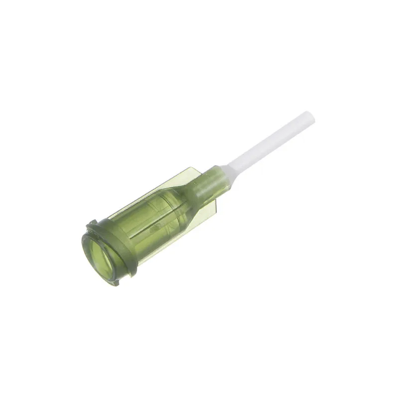 50pcs Dispensing Needles Syringe Needles 14G 15G 18G 20G 21G 22G 25G 1/2" PTFE Flexible Needle Gauge Tips Glue Dispensing
