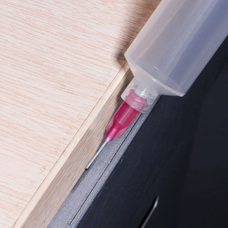 50pcs Dispensing Needles Syringe Needles 14G 15G 18G 20G 21G 22G 25G 1/2" PTFE Flexible Needle Gauge Tips Glue Dispensing
