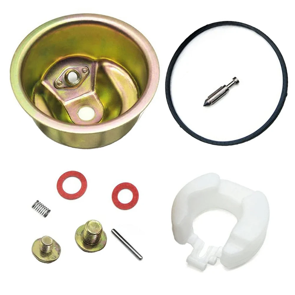 Metal Carburetor Repair Kit For GX120 Carburetor Kit For Honda For GX200 Needle Bowl Float Gasket Seal Pin Lawn Mower Parts