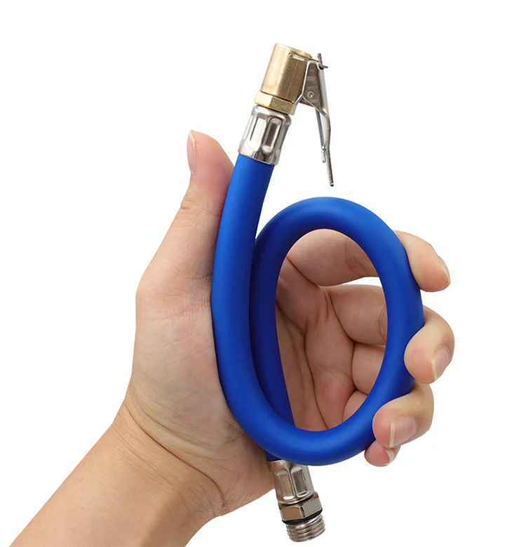 Tire Inflator Hose Inflatable Adapter Twist Tyre Air Pump Extension Tube Connection Locking Air Chuck for Bike Moto 9.5/12.5mm