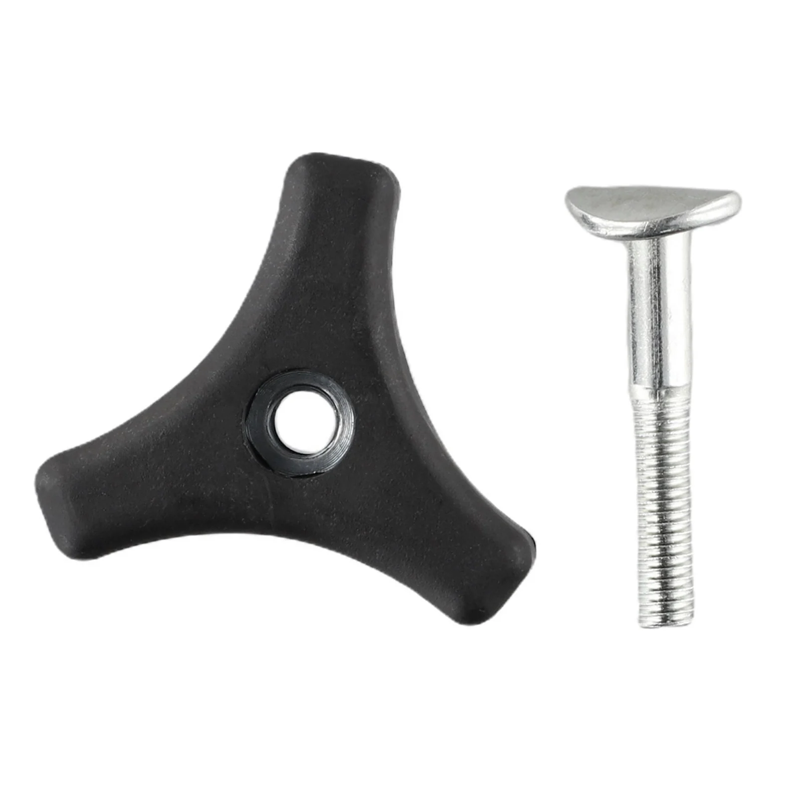 1 Set Triangle Handle Bar Wheel Knob And Bolt Fasteners Replacement For Honda And Many Other Lawn Machine Lawn Mower Accessories