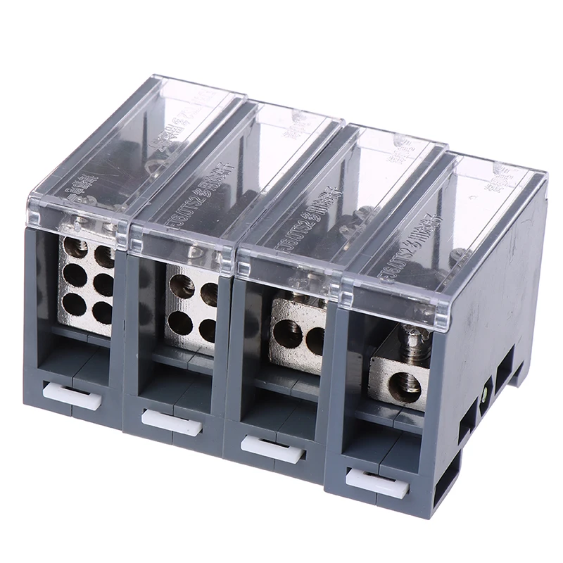 ﹝HOT﹞150A Din Rail Terminal Block Distribution Box One in Multiple out Universal Power Junction Box for Circuit Breaker