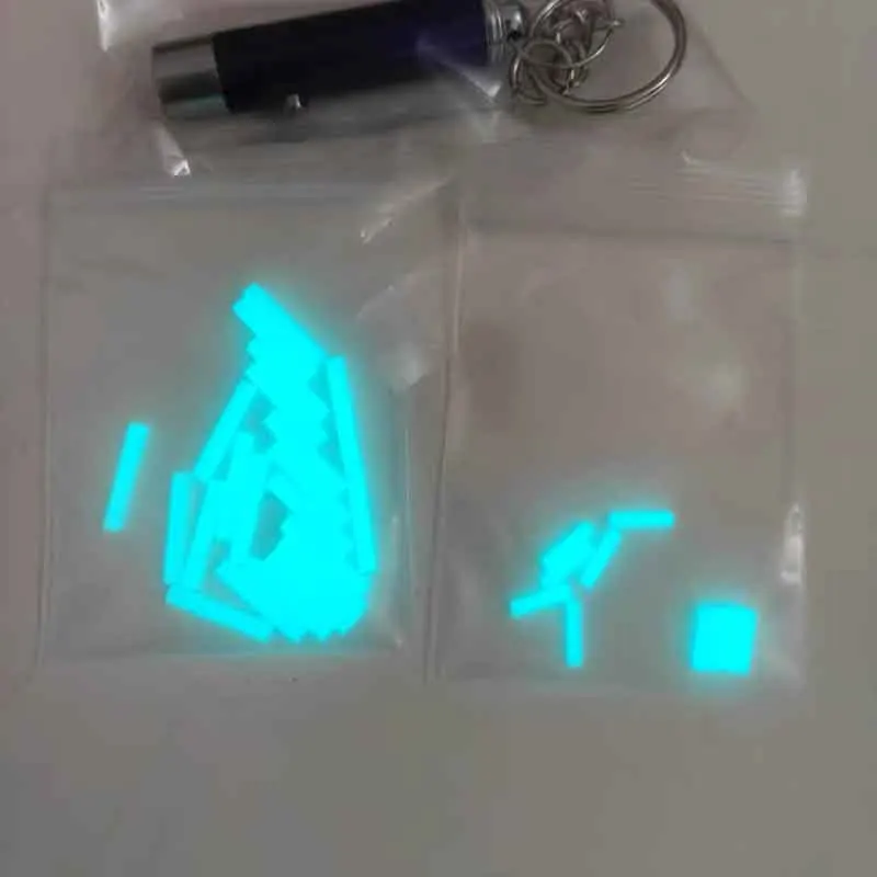 High-brightness Resin Luminous Rod 2*12mm Fingertip Gyroscope Accessory Knife Umbrella Rope Decoration long-lasting luminous