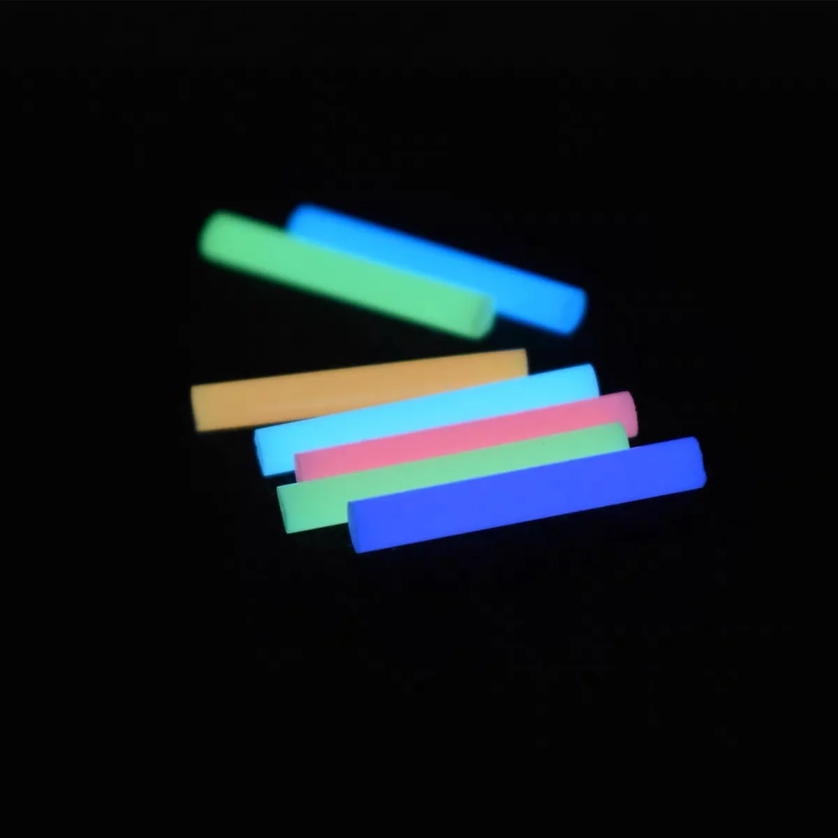 High-brightness Resin Luminous Rod 2*12mm Fingertip Gyroscope Accessory Knife Umbrella Rope Decoration long-lasting luminous