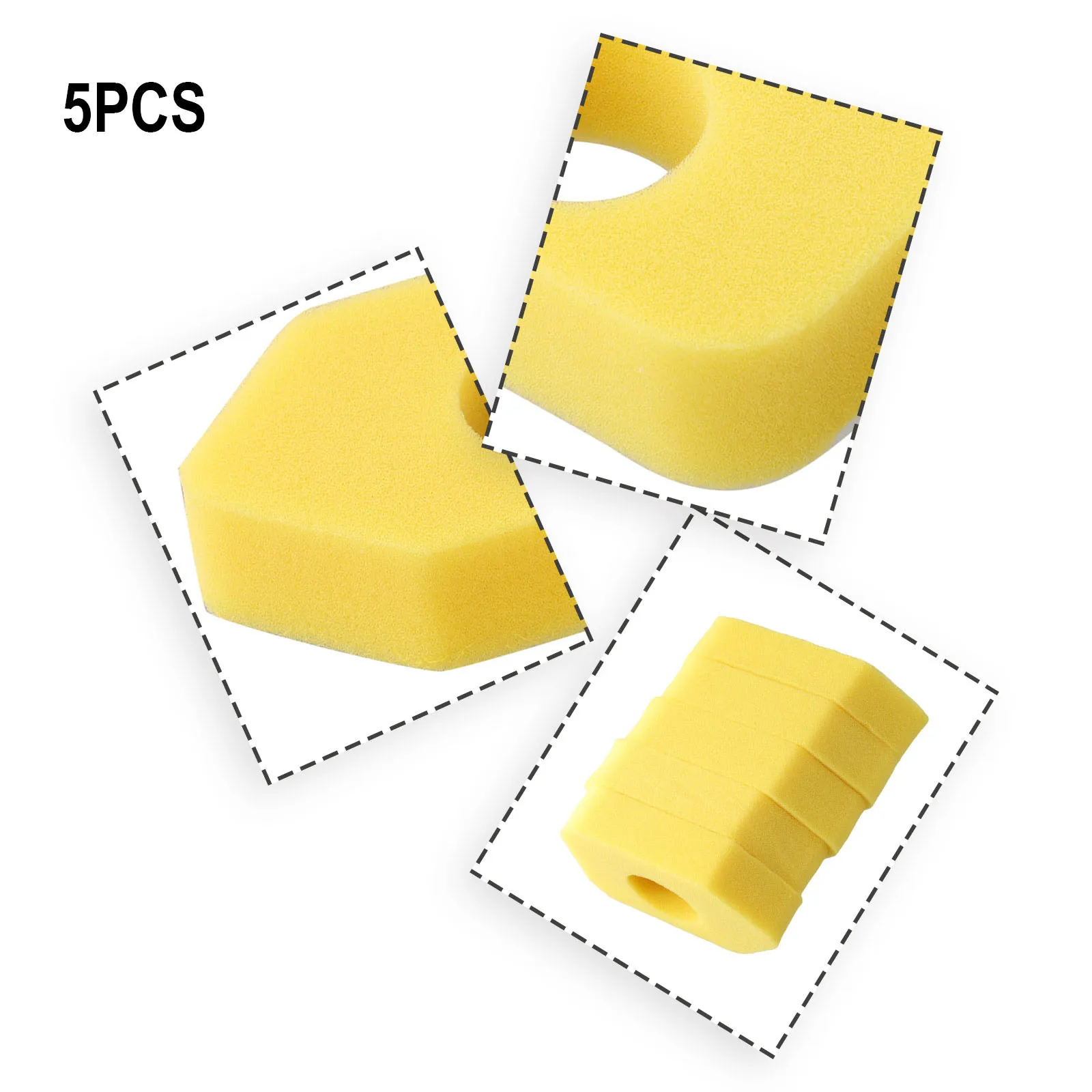 5pcs Air Filters Replacement For 698369 5088D 5088H 5086K 4216 5099 Lawn Mowers Garden Tools Lawn Mower Accessories