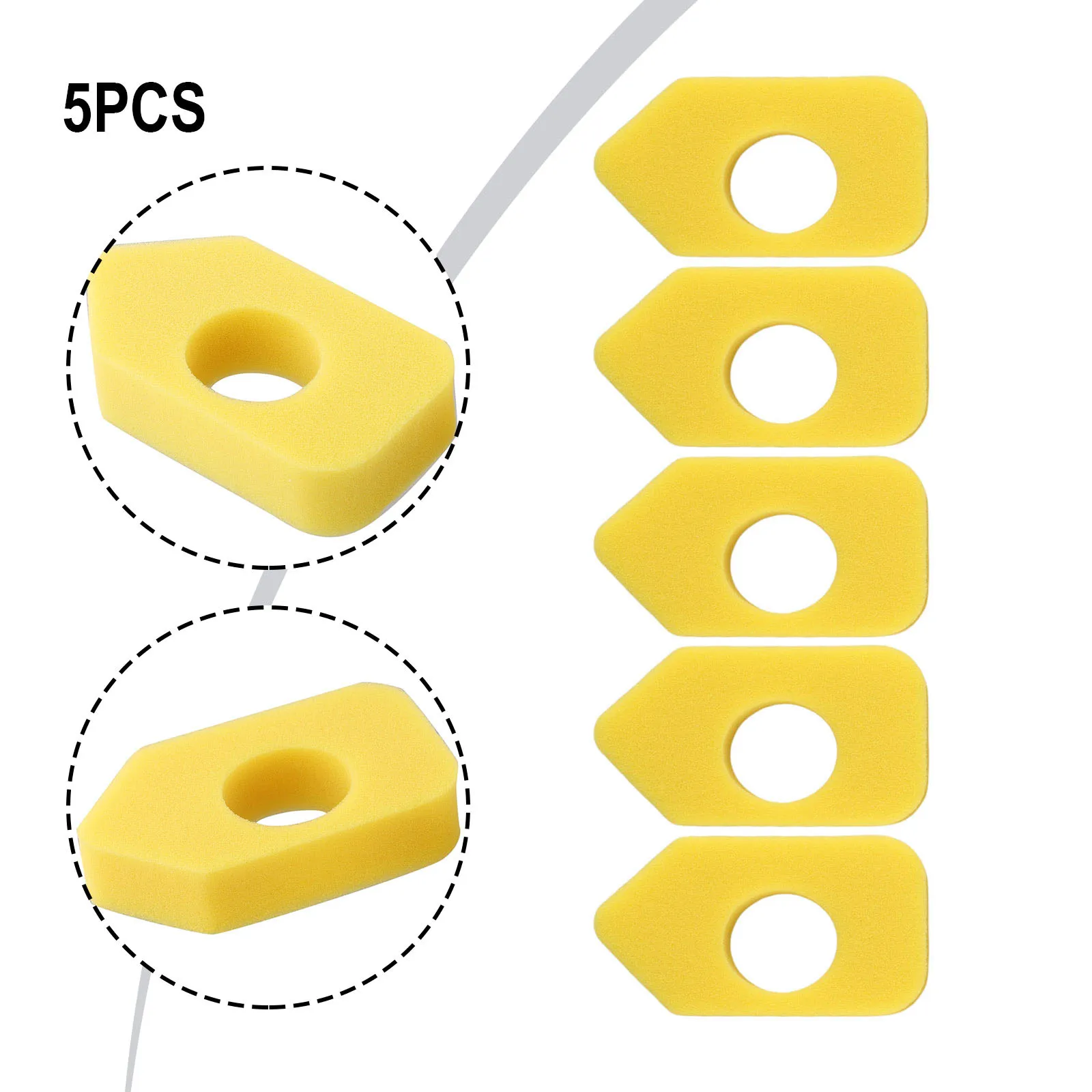 5pcs Air Filters Replacement For 698369 5088D 5088H 5086K 4216 5099 Lawn Mowers Garden Tools Lawn Mower Accessories